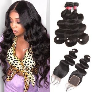 26” Body Wave Closure Wig
